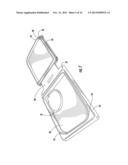 CONTAINER WITH HIGH MOISTURE BARRIER PROPERTIES AND A RECLOSABLE POUR     SPOUT diagram and image