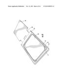 CONTAINER WITH HIGH MOISTURE BARRIER PROPERTIES AND A RECLOSABLE POUR     SPOUT diagram and image