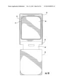 CONTAINER WITH HIGH MOISTURE BARRIER PROPERTIES AND A RECLOSABLE POUR     SPOUT diagram and image