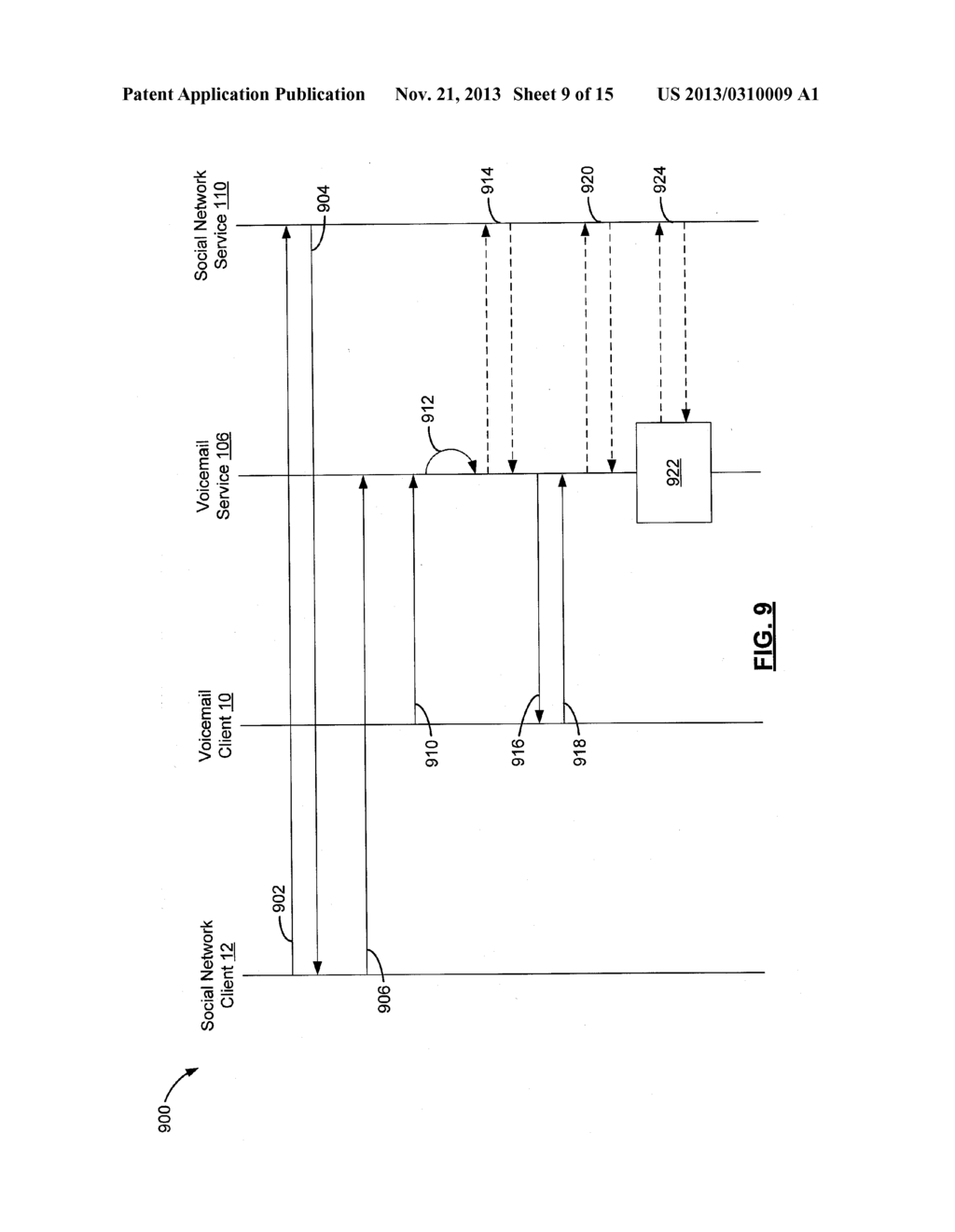 METHODS AND APPARATUS FOR PROVIDING MESSAGING USING VOICEMAIL - diagram, schematic, and image 10