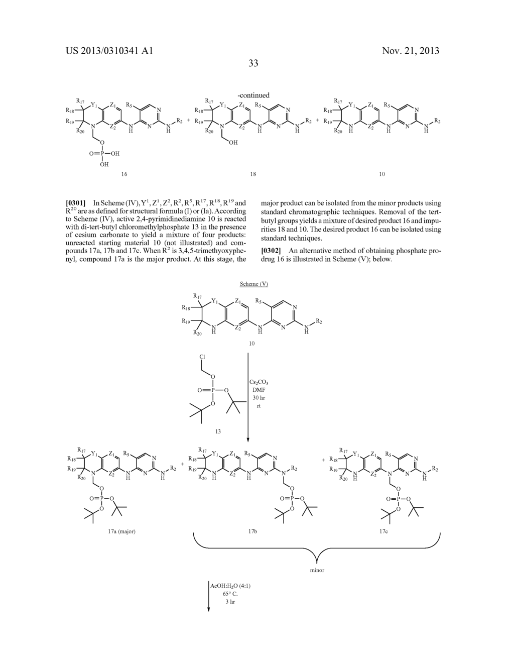 Prodrugs of 2,4-Pyrimidinediamine Compounds and Their Uses - diagram, schematic, and image 50
