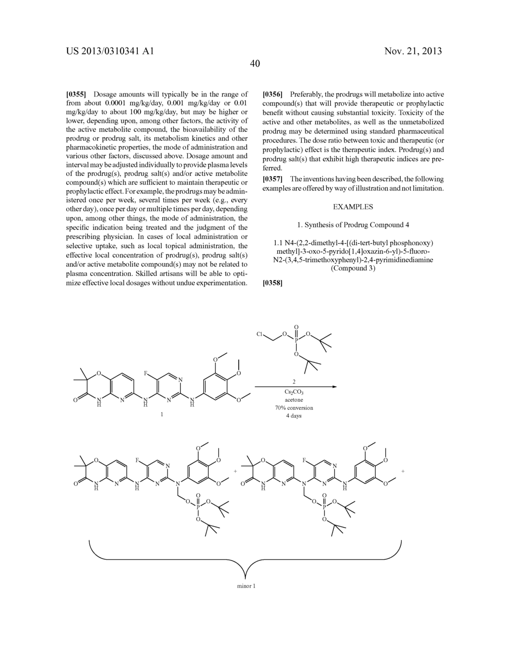 Prodrugs of 2,4-Pyrimidinediamine Compounds and Their Uses - diagram, schematic, and image 57