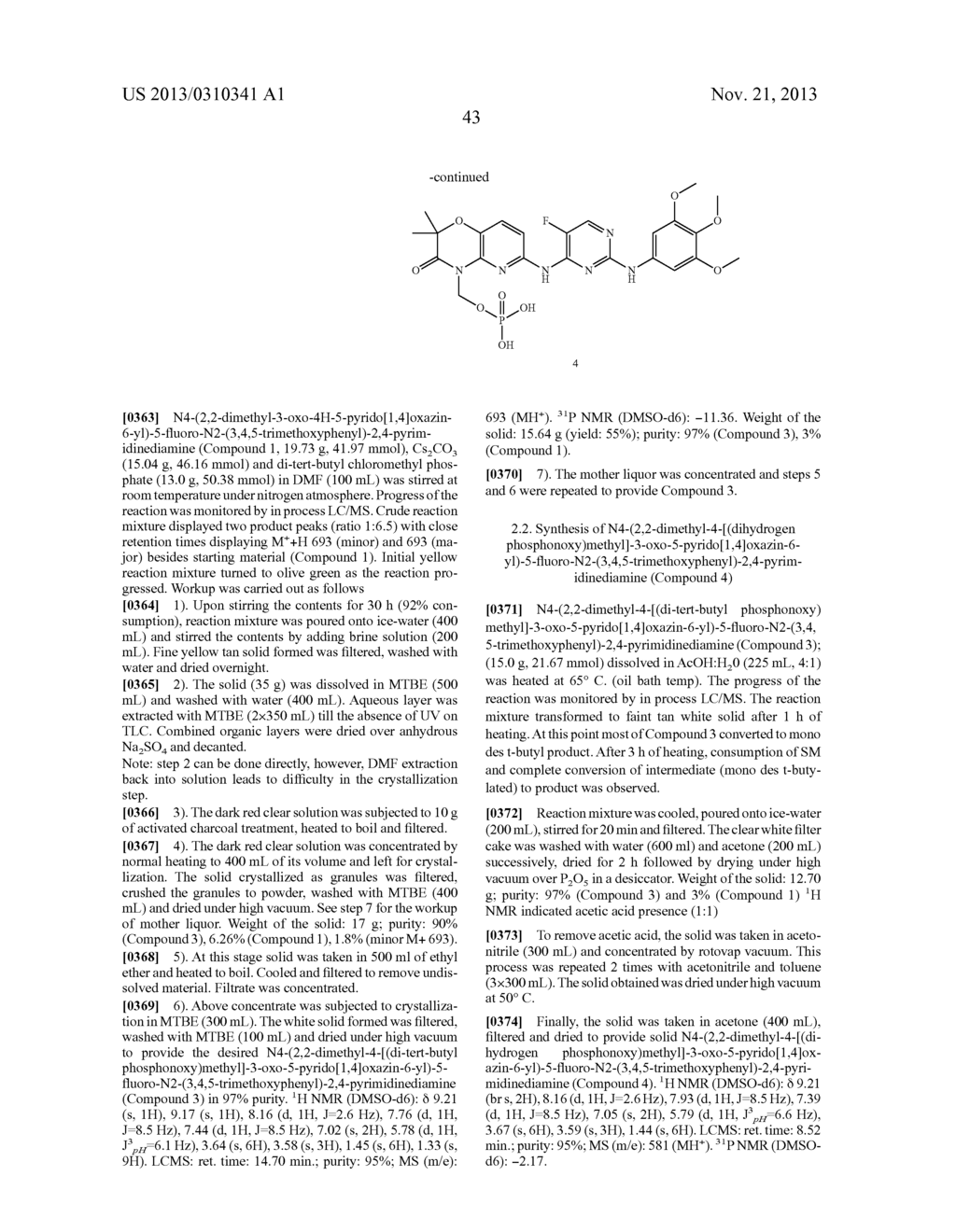 Prodrugs of 2,4-Pyrimidinediamine Compounds and Their Uses - diagram, schematic, and image 60