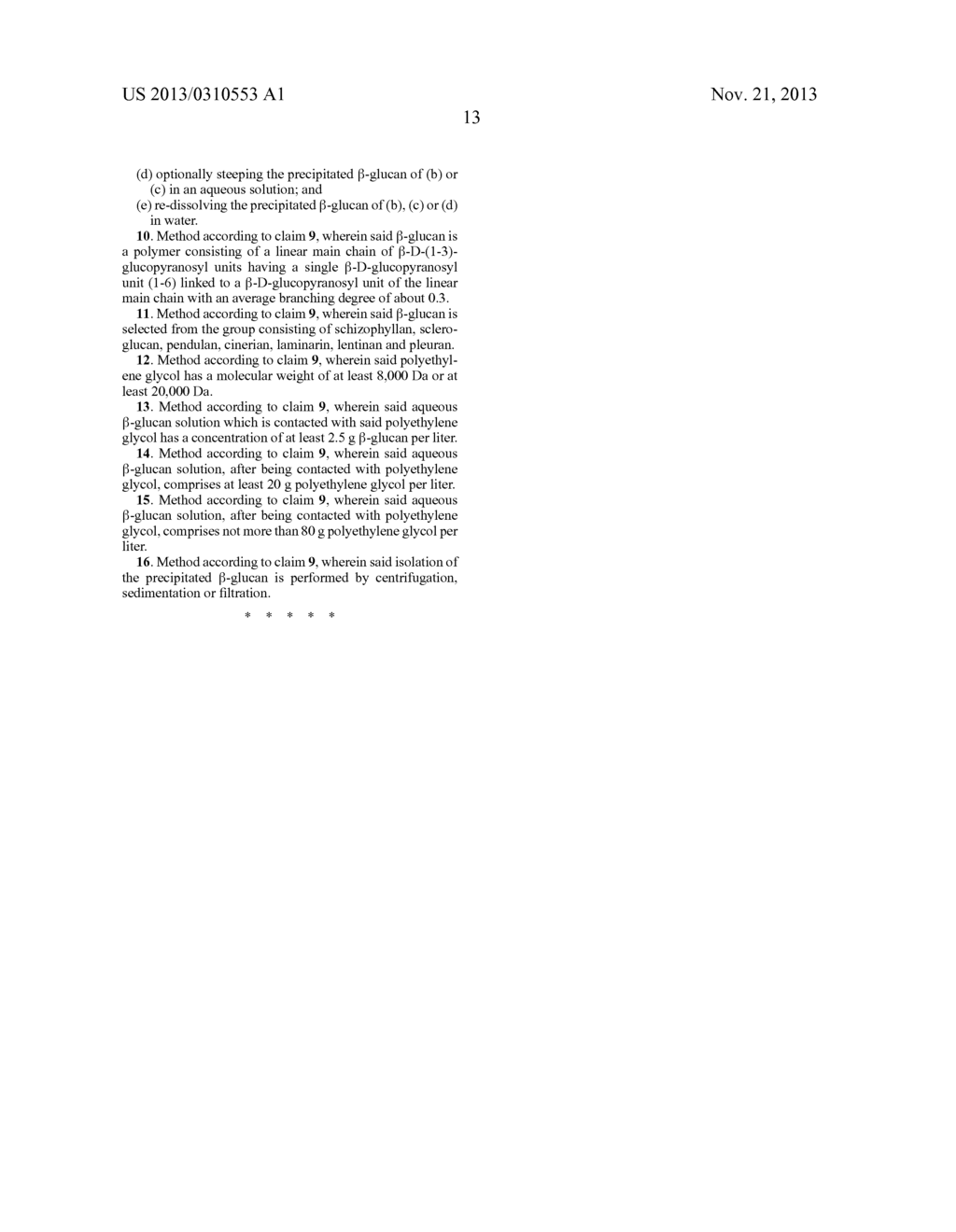 METHOD FOR PRECIPITATING AND RE-DISSOLVING BETA-GLUCAN - diagram, schematic, and image 17