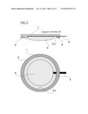 ELECTRODE PAD USED FOR IONTOPHORESIS TREATMENT diagram and image