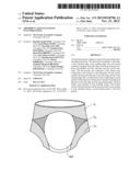 ABSORBENT ARTICLES HAVING TEXTURED ZONES diagram and image