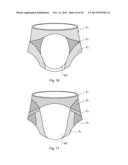 ABSORBENT ARTICLES HAVING TEXTURED ZONES diagram and image