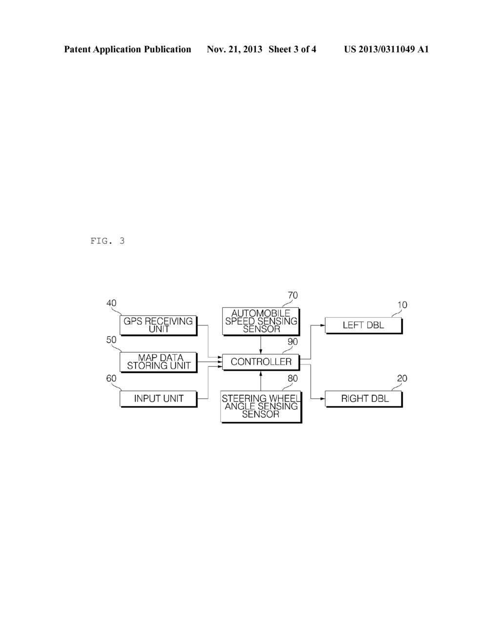 HEAD LAMP APPARATUS OF AUTOMOBILE AND METHOD OF CONTROLLING THE SAME - diagram, schematic, and image 04