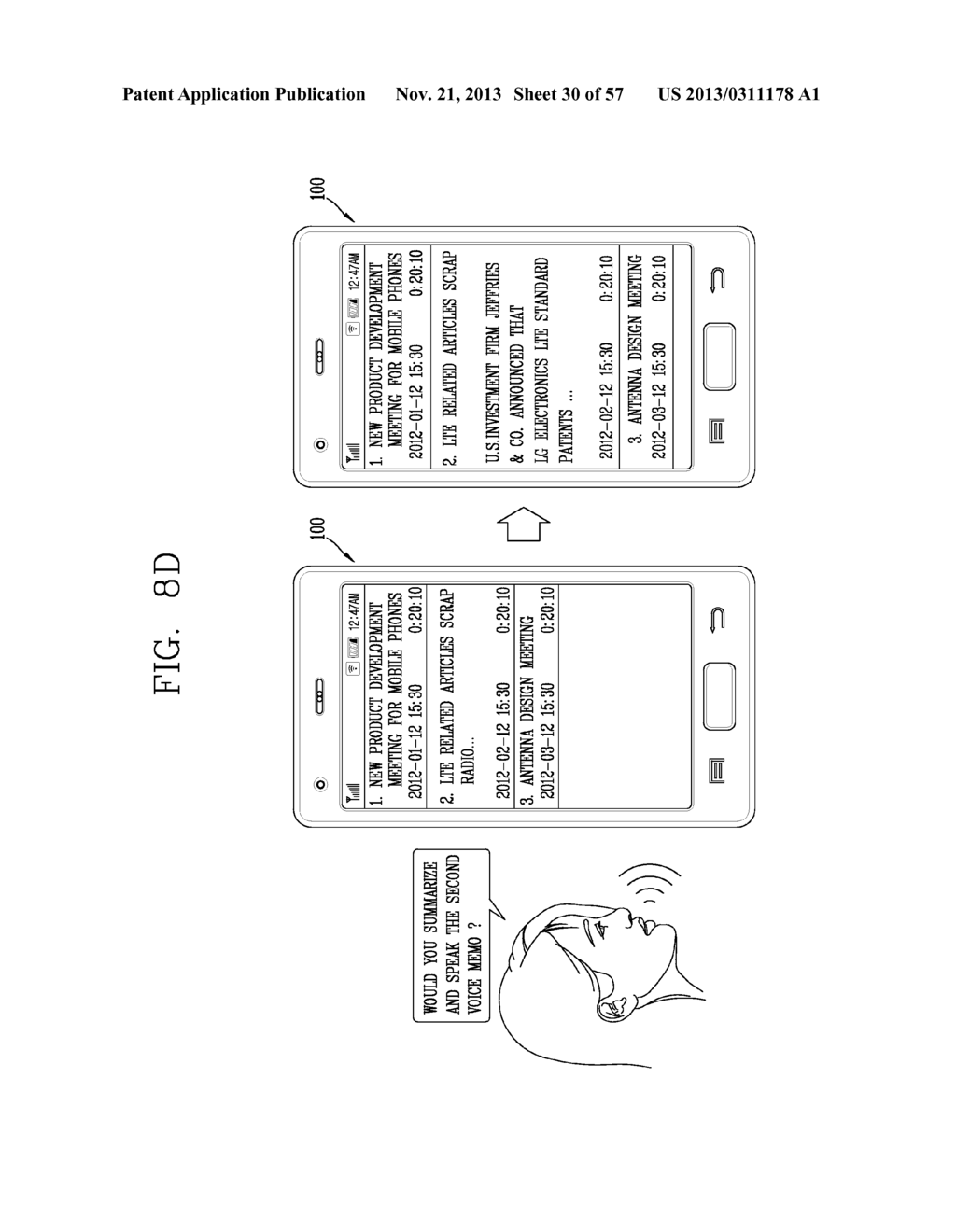 METHOD AND ELECTRONIC DEVICE FOR EASILY SEARCHING FOR VOICE RECORD - diagram, schematic, and image 31