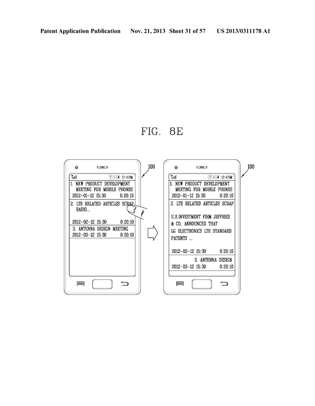 METHOD AND ELECTRONIC DEVICE FOR EASILY SEARCHING FOR VOICE RECORD - diagram, schematic, and image 32