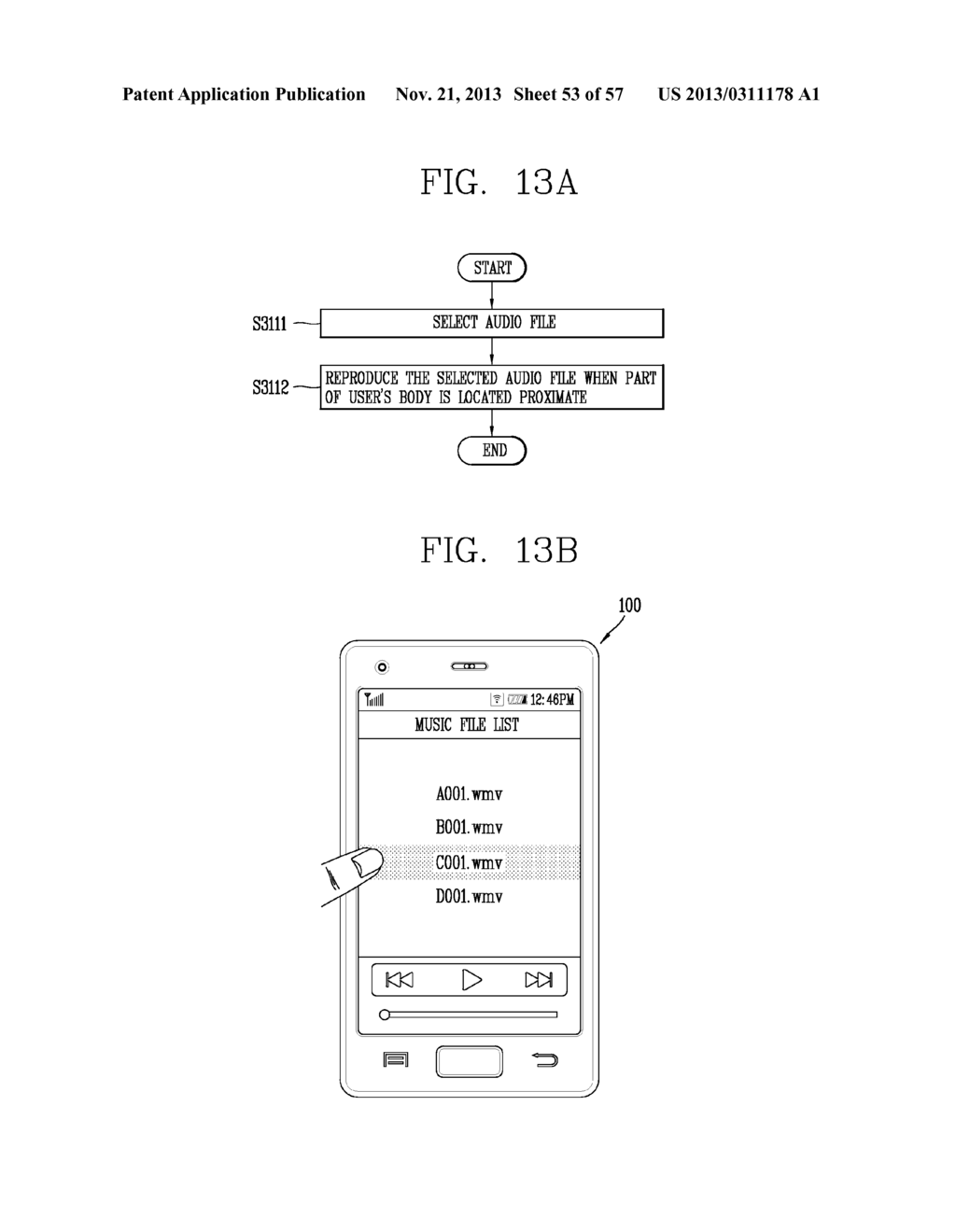 METHOD AND ELECTRONIC DEVICE FOR EASILY SEARCHING FOR VOICE RECORD - diagram, schematic, and image 54