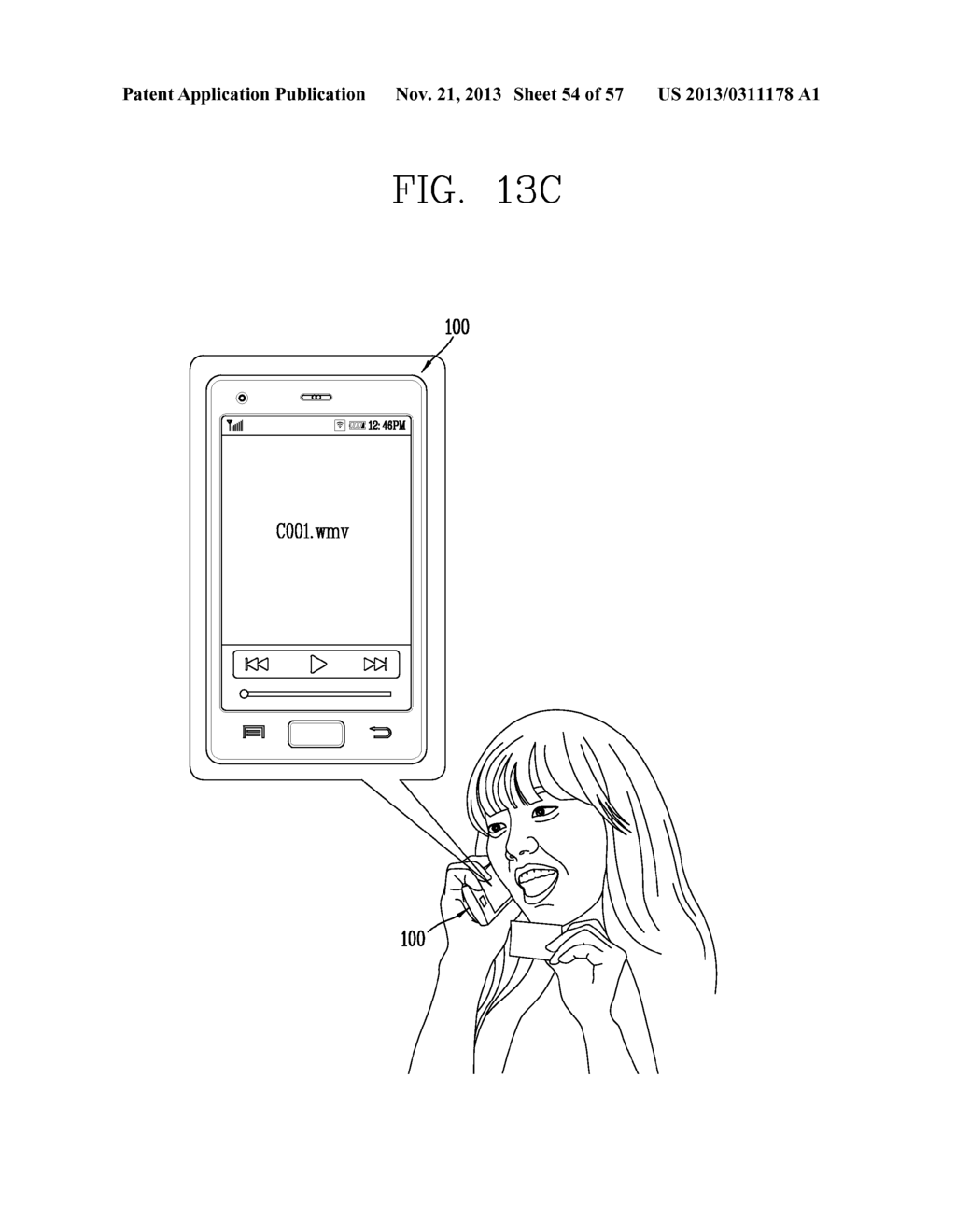 METHOD AND ELECTRONIC DEVICE FOR EASILY SEARCHING FOR VOICE RECORD - diagram, schematic, and image 55