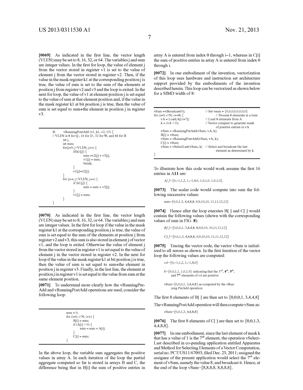 APPARATUS AND METHOD FOR SELECTING ELEMENTS OF A VECTOR COMPUTATION - diagram, schematic, and image 23