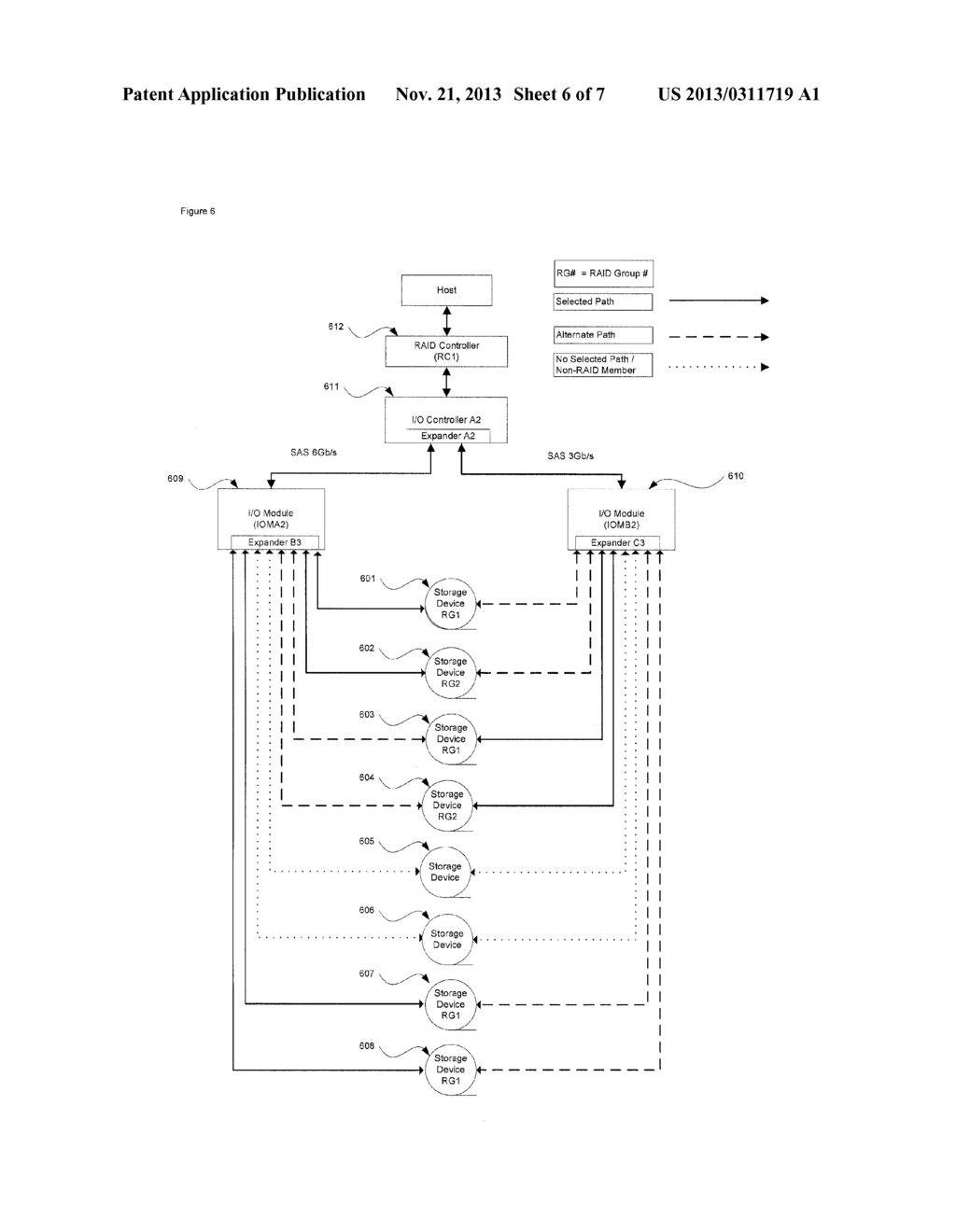 TARGET PATH SELECTION FOR STORAGE CONTROLLERS - diagram, schematic, and image 07