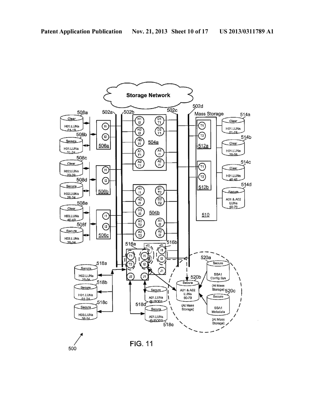 BLOCK-LEVEL DATA STORAGE SECURITY SYSTEM - diagram, schematic, and image 11