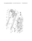 JOINT ASSEMBLY FOR CONNECTING A LONG EXTENSION PANEL TO A PATIENT SUPPORT     PANEL OF A RADIATION THERAPY TABLE AND A TWO-PIECE PATIENT SUPPORT TABLE     FORMED THEREBY diagram and image