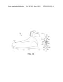 Article of Footwear with Protective Member for a Control Device diagram and image