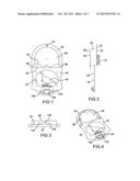 Tail feather display apparatus diagram and image