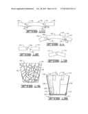 COLLAPSIBLE AND/OR ERECTABLE FLORAL CONTAINERS AND METHODS OF PRODUCTION     AND USE THEREOF diagram and image