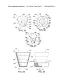 COLLAPSIBLE AND/OR ERECTABLE FLORAL CONTAINERS AND METHODS OF PRODUCTION     AND USE THEREOF diagram and image