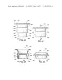 COLLAPSIBLE AND/OR ERECTABLE FLORAL CONTAINERS AND METHODS OF PRODUCTION     AND USE THEREOF diagram and image