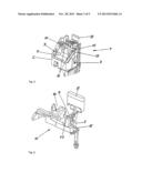 LOCKING DEVICE FOR A FOLD-OVER BACKREST OF A SEAT diagram and image