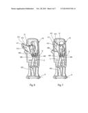 LATERALLY ACTUATED DEVICE FOR DISPENSING A FLUID MATERIAL diagram and image