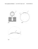 METHOD AND DEVICE FOR DRILLING A PIT OR PASSAGE, AND FLEXIBLE TUBE     THEREFOR diagram and image