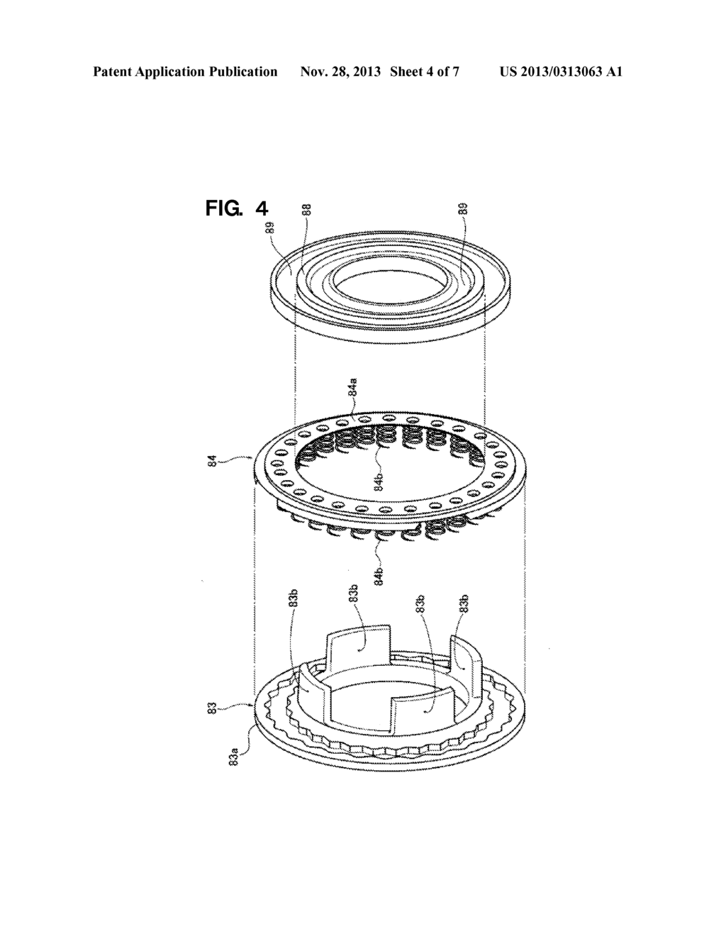 DRIVING FORCE TRANSMISSION DEVICE - diagram, schematic, and image 05