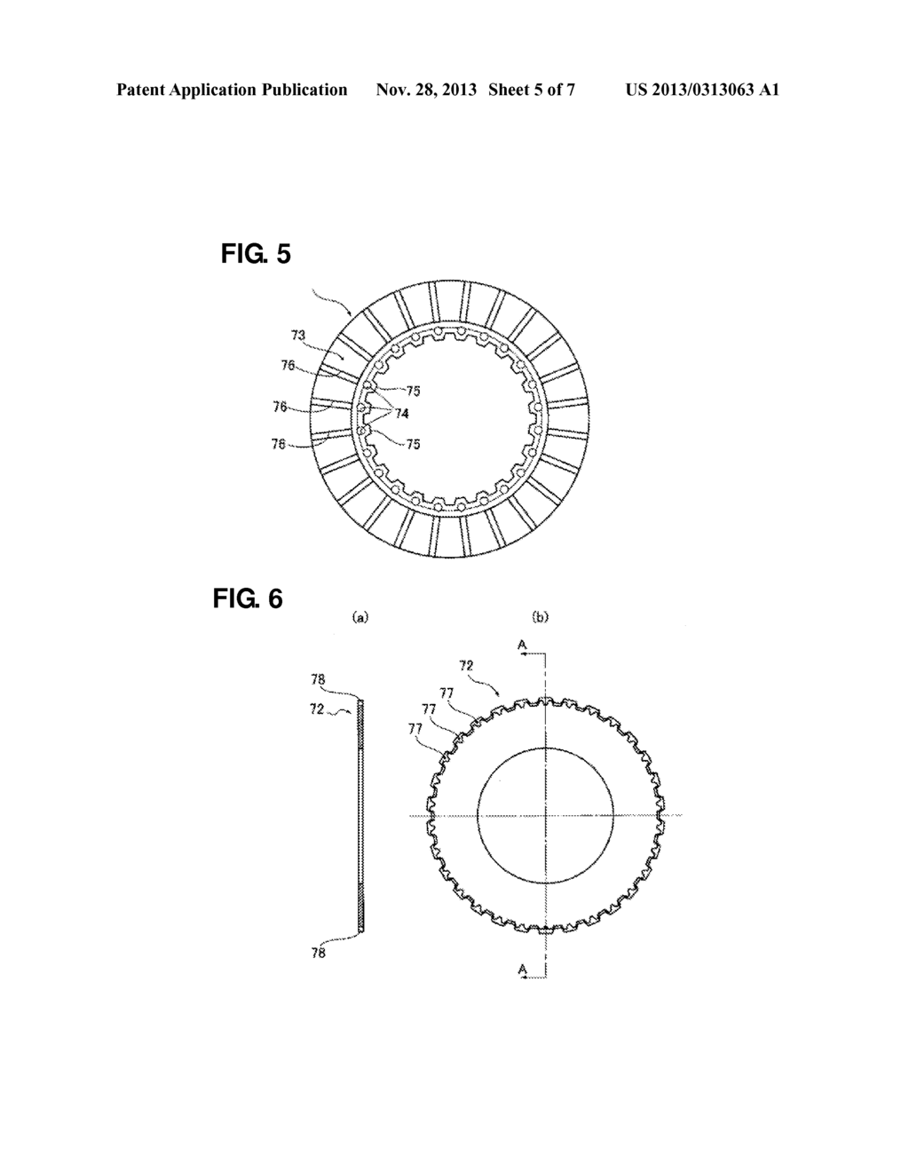 DRIVING FORCE TRANSMISSION DEVICE - diagram, schematic, and image 06