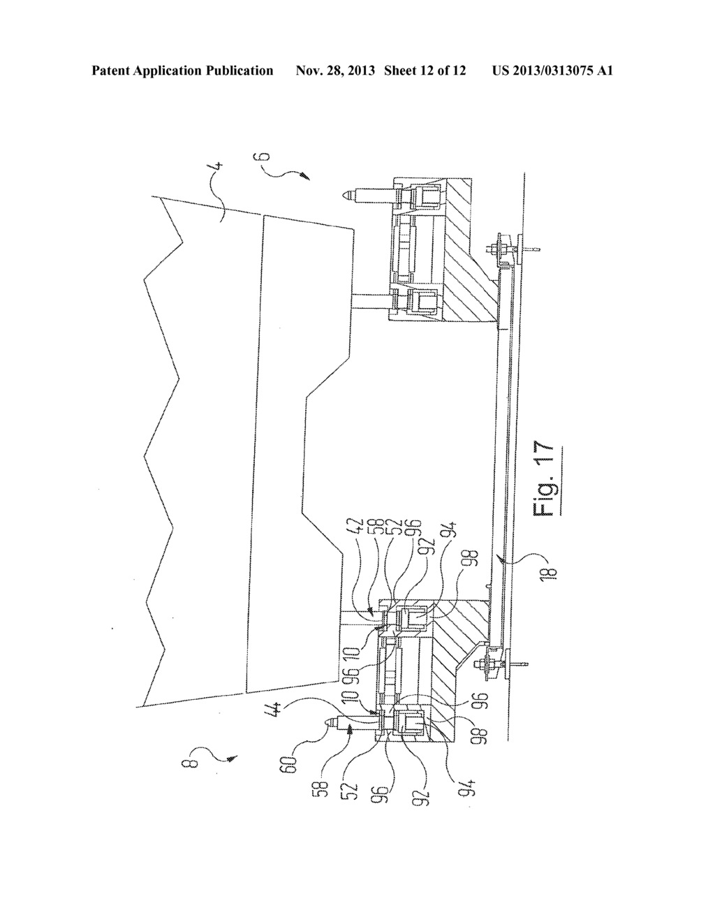 DEVICE FOR TRANSPORTING VEHICLE BODIES - diagram, schematic, and image 13