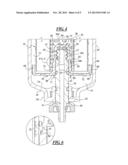 CANISTER FILTER SYSTEM WITH DRAIN THAT COOPERATES WITH FILTER ELEMENT diagram and image