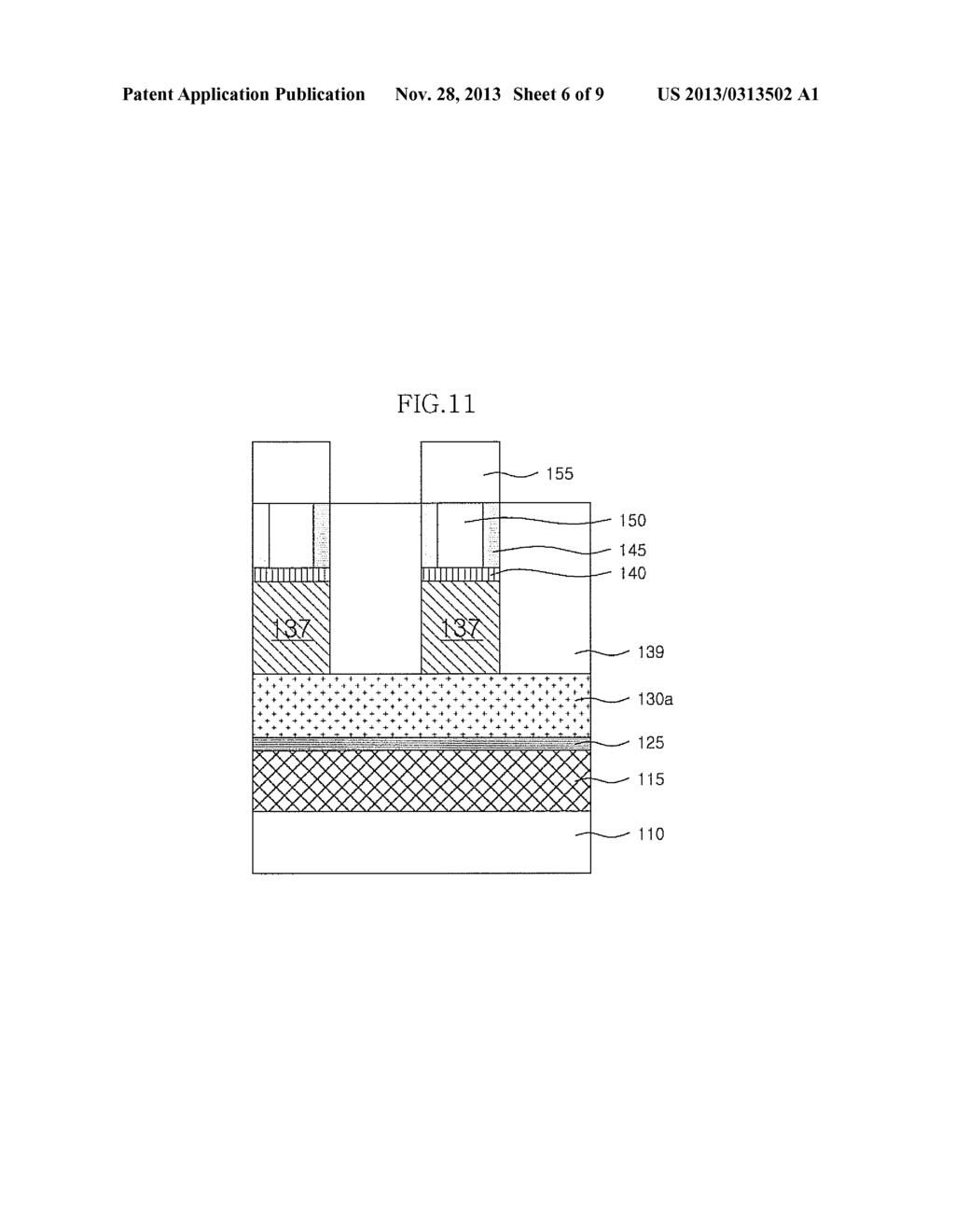 HIGH DENSITY VARIABLE RESISTIVE MEMORY AND METHOD OF FABRICATING THE SAME - diagram, schematic, and image 07