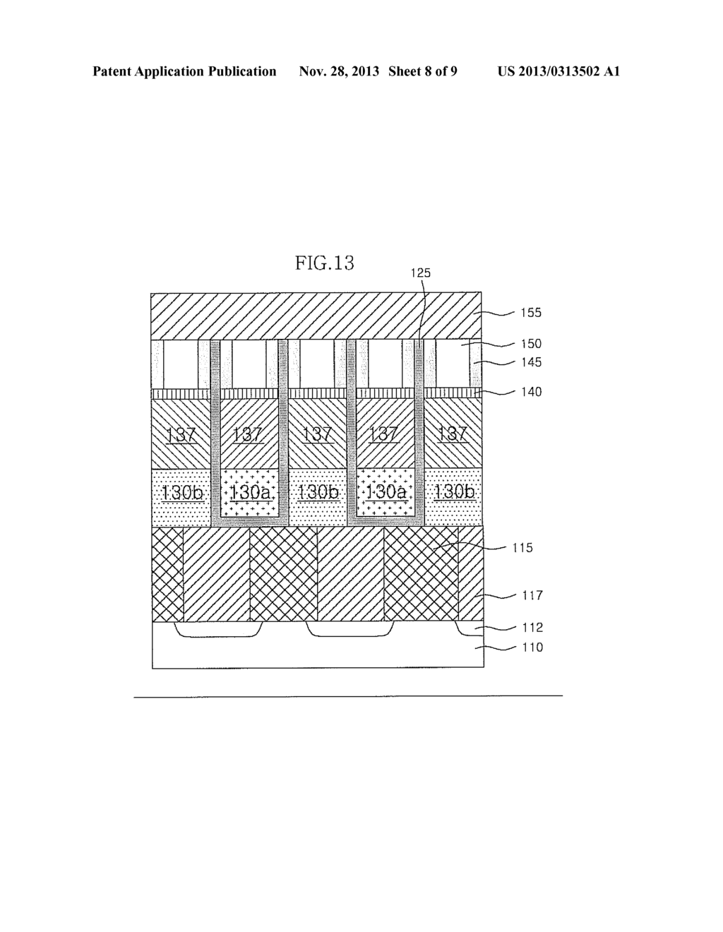 HIGH DENSITY VARIABLE RESISTIVE MEMORY AND METHOD OF FABRICATING THE SAME - diagram, schematic, and image 09