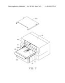 PAPER OUT MECHANISM AND PRINTING APPARATUS WITH PAPER OUT MECHANISM diagram and image