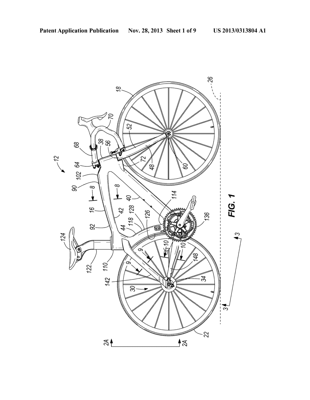 AERODYNAMIC BICYCLE FRAME - diagram, schematic, and image 02