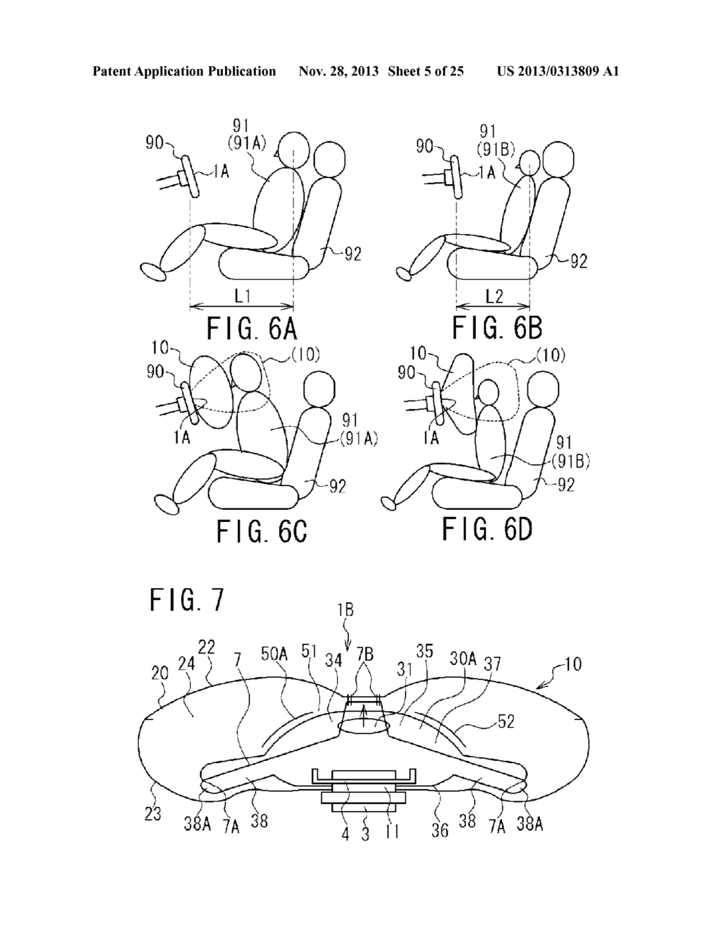 AIRBAG DEVICE - diagram, schematic, and image 06