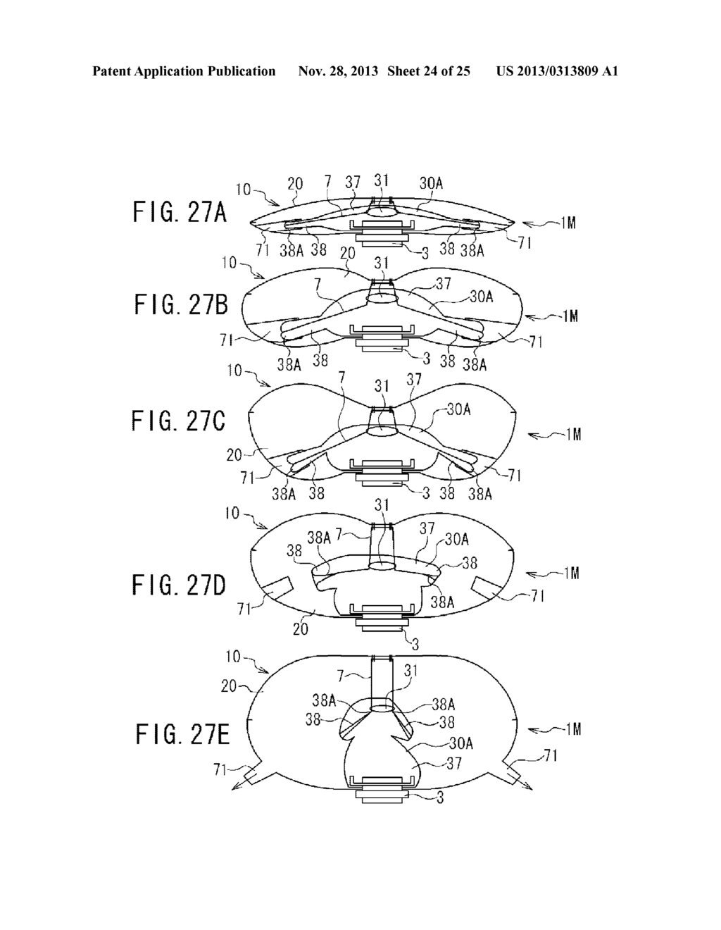 AIRBAG DEVICE - diagram, schematic, and image 25