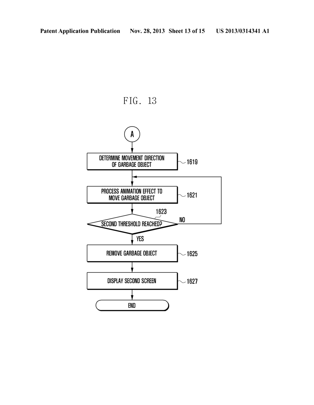 METHOD, APPARATUS, AND GRAPHICAL USER INTERFACE FOR PROVIDING VISUAL     EFFECTS ON A TOUCHSCREEN DISPLAY - diagram, schematic, and image 14