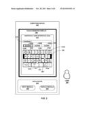 PREDICTIVE VIRTUAL KEYBOARD diagram and image