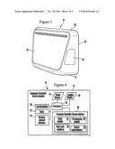 DIGITAL CLOCK WITH INTERNET CONNECTIVITY AND MULTIPLE RESTING ORIENTATIONS diagram and image