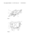 ARRANGEMENT FOR AN IMAGE RECORDING DEVICE IN A VEHICLE diagram and image