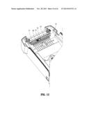 PRINTER WITH PRINT FRAME INTERLOCK AND ADJUSTABLE MEDIA SUPPORT diagram and image