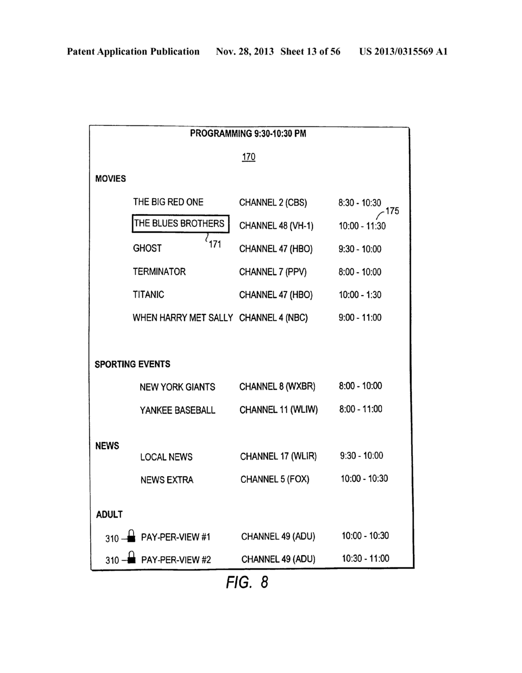 INTERACTIVE TELEVISION PROGRAM GUIDE WITH REMOTE ACCESS - diagram, schematic, and image 14