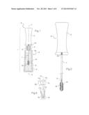 APPLICATOR FOR APPLYING A COMPOSITION TO THE EYELASHES diagram and image