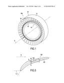 AIRFOIL AND PLATFORM ASSEMBLY FOR SUPERSONIC FLOW diagram and image