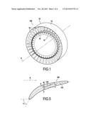 AIRFOIL AND PLATFORM ASSEMBLY FOR SUBSONIC FLOW diagram and image