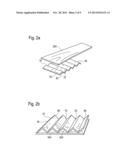 CORE LAYER COMPRISING ZIGZAG-SHAPED WOOD ELEMENTS AND MULTILAYER COMPOSITE     COMPRISING THE CORE LAYER diagram and image