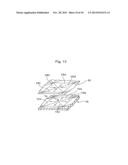 PHASE DIFFERENCE LAYER LAMINATED BODY FOR THREE DIMENSIONAL LIQUID CRYSTAL     DISPLAY DEVICE AND MANUFACTURING METHOD THEREOF diagram and image