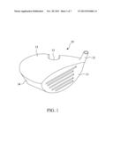 GOLF CLUB HEAD HAVING AIR FLOW GUIDING SLOT WITH UNEVEN SURFACE diagram and image